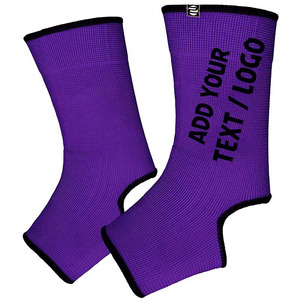 Custom Youth Adult Ankle Braces Socks Sleeve for Muay Thai MMA