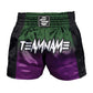 O2TEE Custom Gradient Printed MMA Muay Thai Shorts (Youth Adult size)