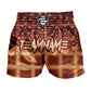 O2TEE Custom Funny Food Printed MMA Muay Thai Shorts (Youth Adult size)