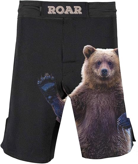 Men’s MMA Fight Shorts Roar Series, BJJ, No Gi, Grappling, Jiu Jitsu Shorts