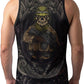 O2TEE men's boxing graphic gym tank top detail image 2