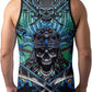 O2TEE Men's Tank Top Sleeveless Sports Gym Jersey Shirts