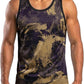 O2TEE Men's Boxing Tank Top Athletic Sleeveless Gym Shirt