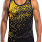 O2TEE Men's Boxing Tank Top Athletic Sleeveless Workout Vest