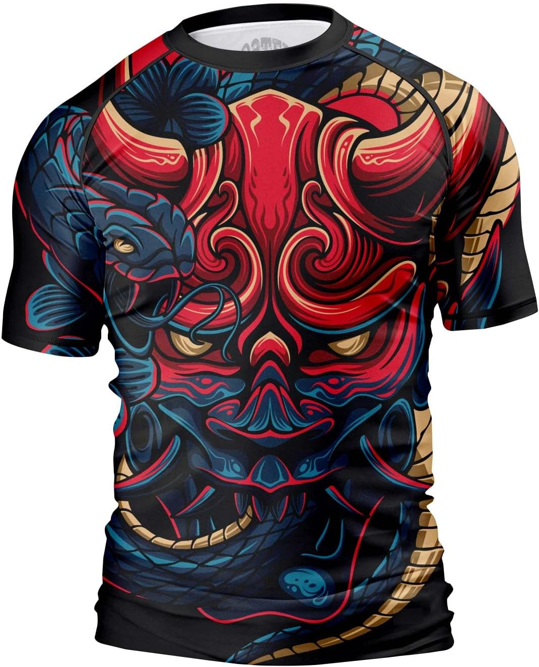 O2TEE Men's Snake BJJ Rash Guard – Ghost Snake