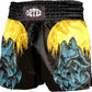 O2TEE Muay Thai Shorts Boxing Shorts MMA Kickboxing  Traditional Styles Nation Shorts