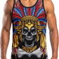 O2TEE Men's Boxing Tank Top Printed Sports Gym Jersey
