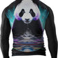 O2TEE Men BJJ Rash Guards Long Sleeve GYM MMA Shirt