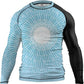 O2TEE Mens Jiu Jitsu Rash Guards Compression MMA Shirt
