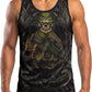 O2TEE men's boxing graphic gym tank top - Tactical Skull Camo