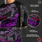 O2TEE Custom Men's Gradient Rash Guard Shirt for BJJ