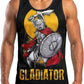 O2TEE Men's Tank Top Sleeveless Sports Gym Jersey Shirts