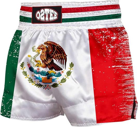 Unisex Mexico Muay Thai Shorts