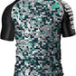 O2TEE Mens Japanese Tattoo Rash Guards Shirt MMA BJJ