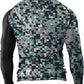 O2TEE Mens Jiu Jitsu Rash Guards Compression MMA Shirt