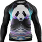 O2TEE Men BJJ Rash Guards Long Sleeve GYM MMA Shirt