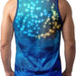 O2TEE Men's Jersey Sci-Fi Graphic Sleeveless Gym Shirt