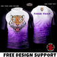 O2TEE Custom Men's Gradient Rash Guard Shirt for BJJ