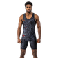 O2TEE Men Totem Animal Powerlifting Singlet for Training