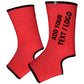 Custom Youth Adult Ankle Braces Socks Sleeve for Muay Thai MMA