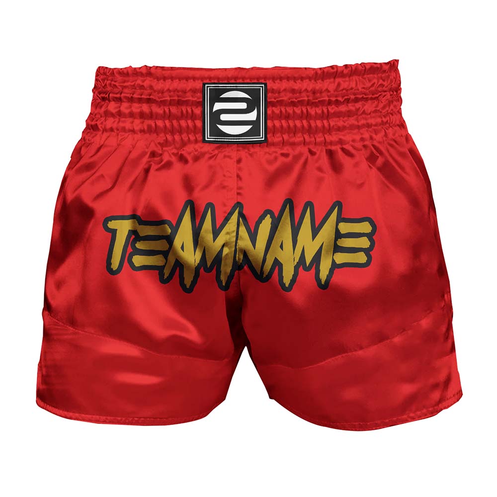 O2TEE Custom Men Fight MMA Muay Thai Shorts (Youth Adult size)