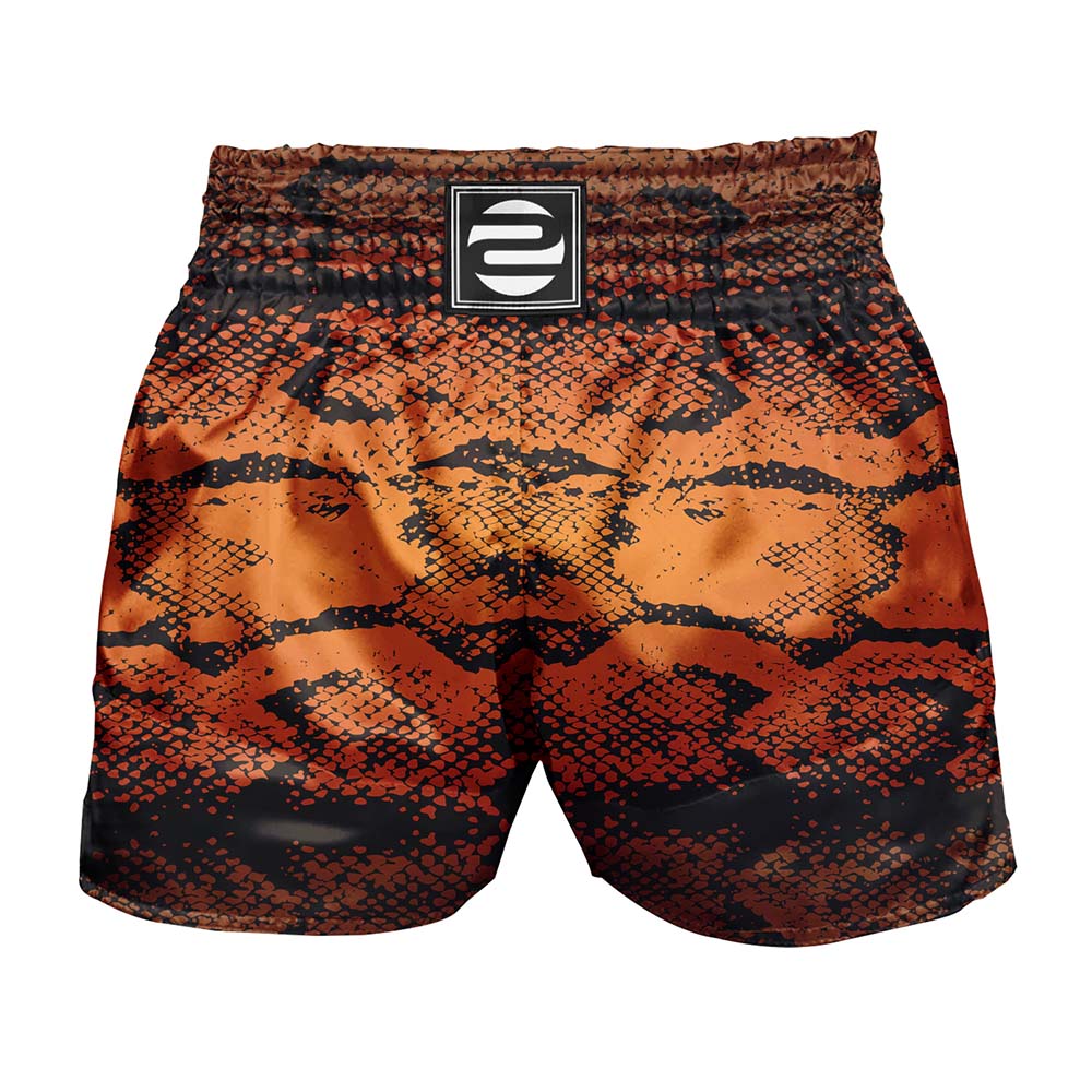 O2TEE Unisex Snake MMA Muay Thai Shorts (Youth Adult size)