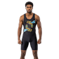 O2TEE Men Totem Animal Powerlifting Singlet for Training