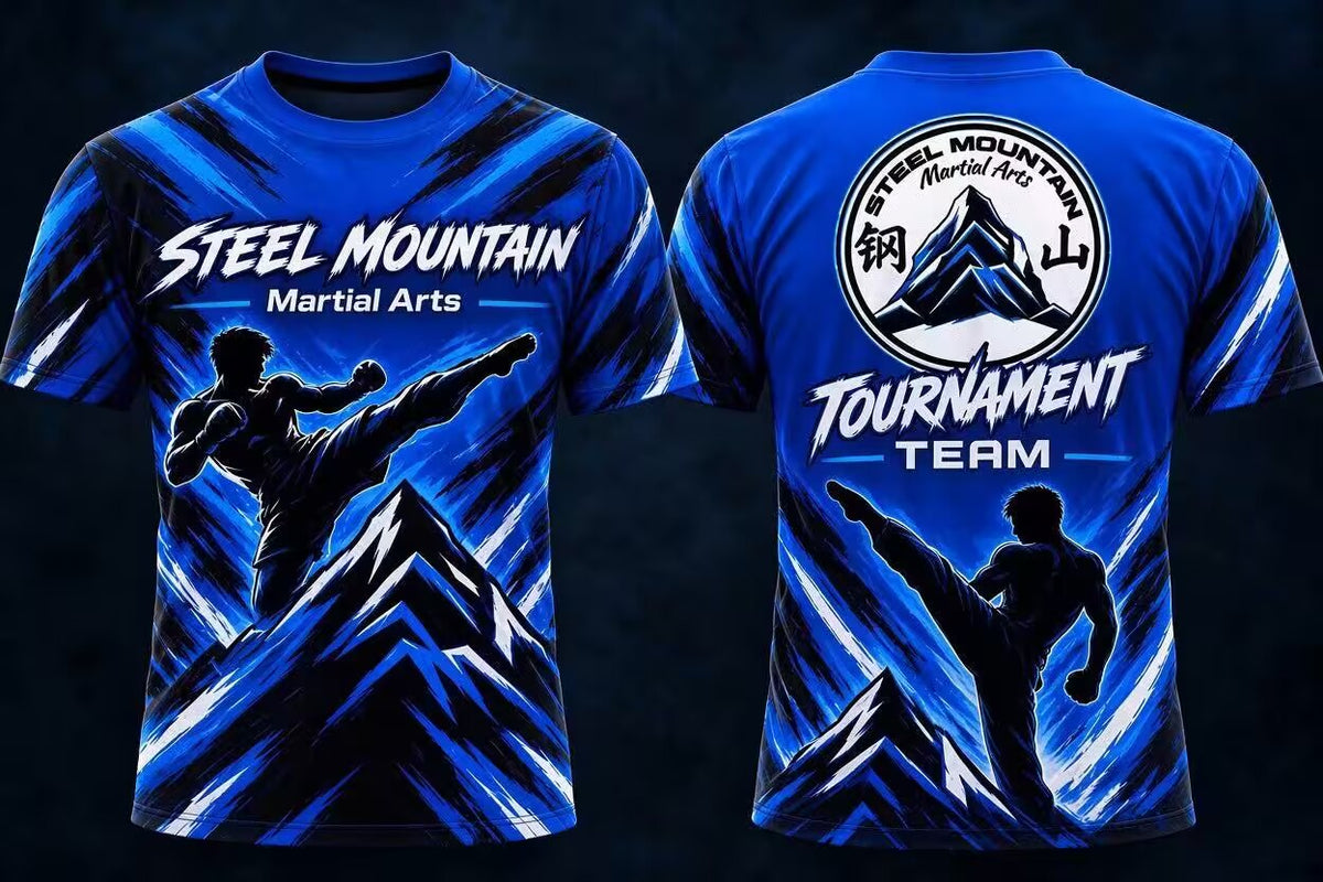 O2TEE Men's Custom MMA Compression Rash Guard