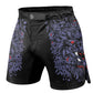 O2TEE MMA Fight Shorts Men's BJJ Trunks for Grappling