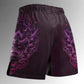 O2TEE MMA Fight Shorts Men's BJJ Trunks for Grappling