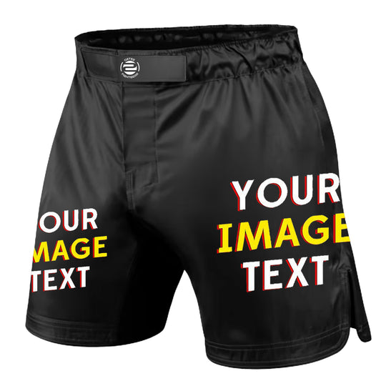 Custom MMA Fight Shorts for Men BJJ Grappling Trunks