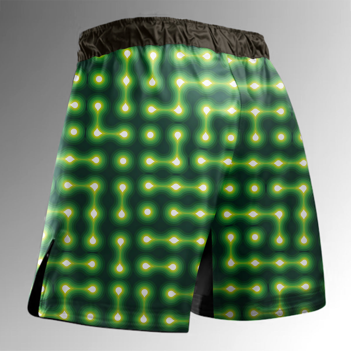 O2TEE MMA Shorts Men's Cyberpunk BJJ Grappling Trunks Techwear