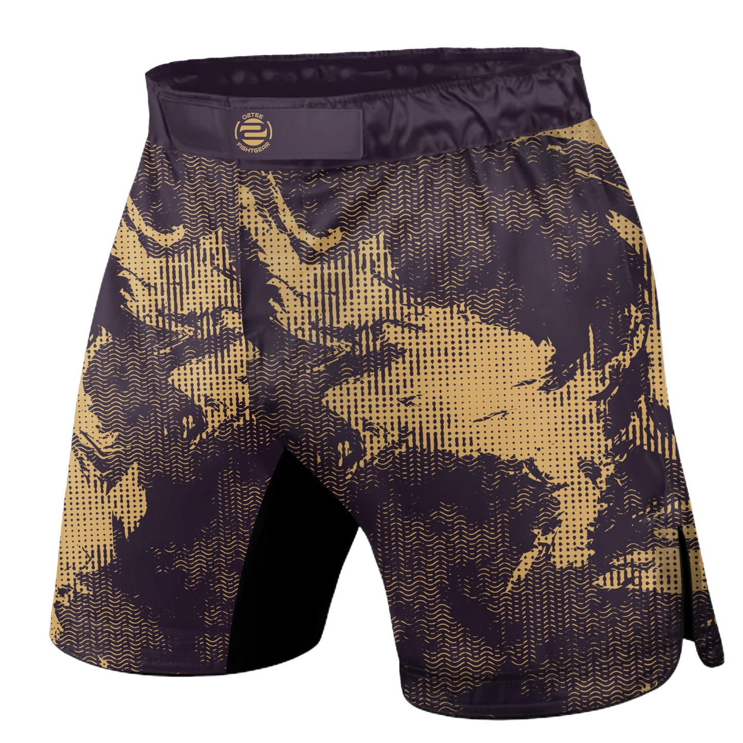 O2TEE MMA Fight Shorts Men's BJJ Trunks for Grappling