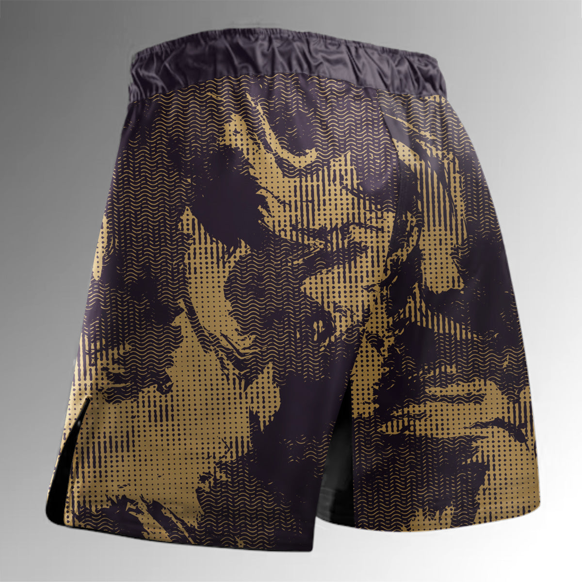 O2TEE MMA Fight Shorts Men's BJJ Trunks for Grappling