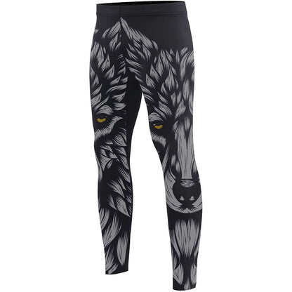 Men's Wolf Compression Pants