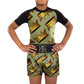 Kids Cartoon Rash Guard Muay Thai MMA Sports Suit