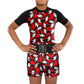 Kids Cartoon Rash Guard Muay Thai MMA Sports Suit