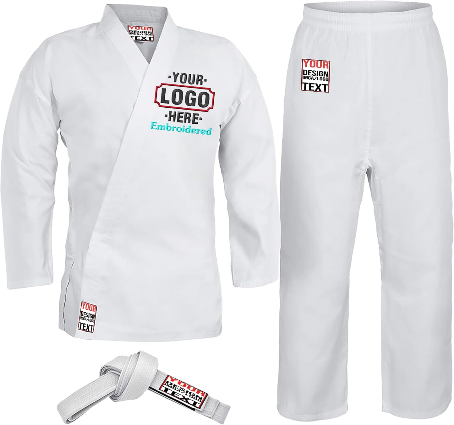 Custom Karate Uniform for Kids & Adults