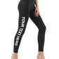 Women's Custom Capris Add Your Text Pants Compression Leggings