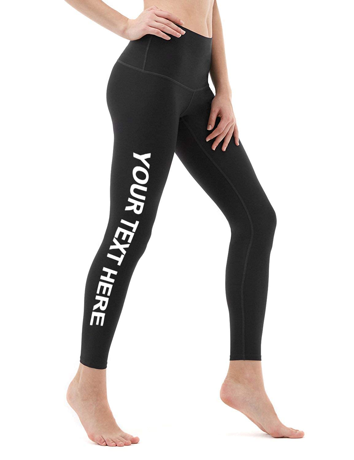 Women's Custom Capris Add Your Text Pants Compression Leggings