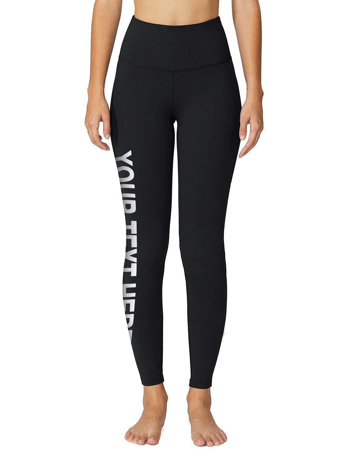 Women's Custom Capris Add Your Text Pants Compression Leggings