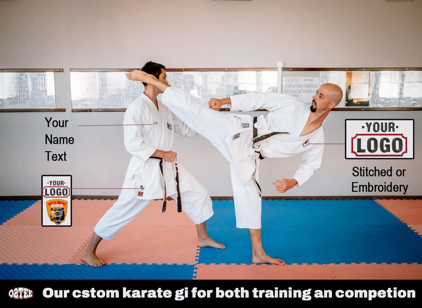 Custom Karate Uniform for Kids & Adults