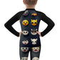 Kid Cartoon Rash Guard Shirts Spats Sets for MMA BJJ