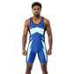 O2TEE Men's Sleek Tech Wrestling Singlet for Athletes