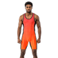 O2TEE Men's Sleek Tech Wrestling Singlet for Athletes