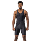 O2TEE Men's Sleek Tech Wrestling Singlet for Athletes