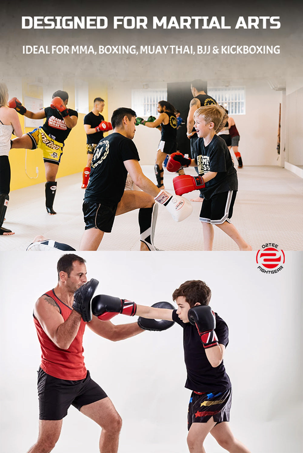 Kids Cartoon Rash Guard Muay Thai MMA Sports Suit