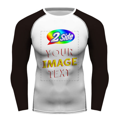 O2TEE Design Your Own Add Your Picture Text Printed Comfort Tops,Black