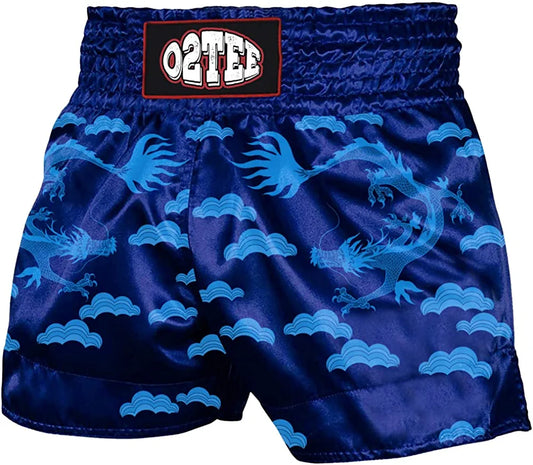 O2TEE Unisex Dragon Muay Thai Shorts