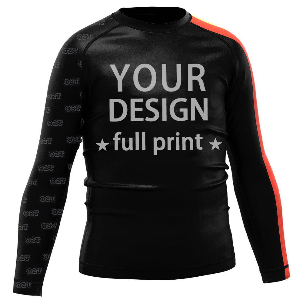 Custom Kid's BJJ No-Gi Uniform Baselayer Rash Guard